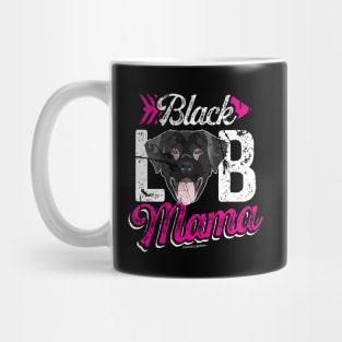 Black Lab Mama Mug